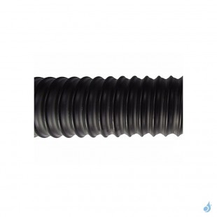 Gaine Flexible PVC noir Ø60 à Ø125 mm Longueur 3ml ou 10ml