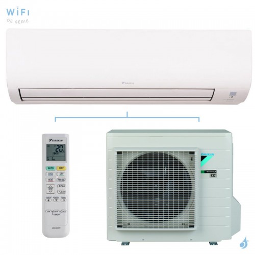 Climatisation mono split DAIKIN Comfora 5.0kW FTXP50N + RXP50N FTXP-N Taille 5 Inverter PAC silencieuse Gaz R32