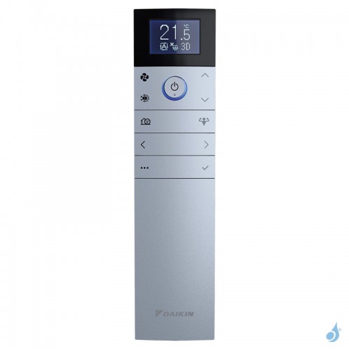 Climatisation bi-split DAIKIN Emura 3 argent FTXJ-AS 4kW taille 2 + 2 - FTXJ20AS + FTXJ20AS + 2MXM40A(9)