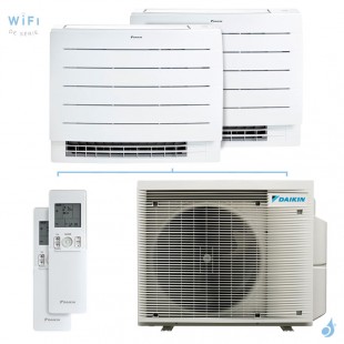 Bi-split console DAIKIN Perfera 4MXM80A9 FVXM-A9 8kW tailles 2.5 + 5 - FVXM25A9 + FVXM50A9