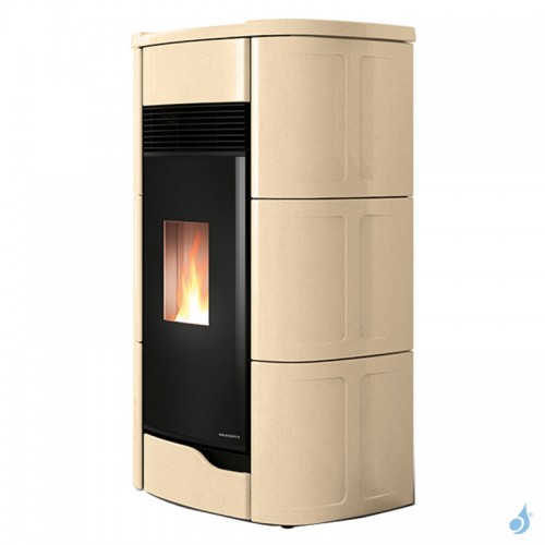 Poêle à granulés étanche Palazzetti Ecofire Anna 9 Puissance 9kW Sortie Fumée Postérieure