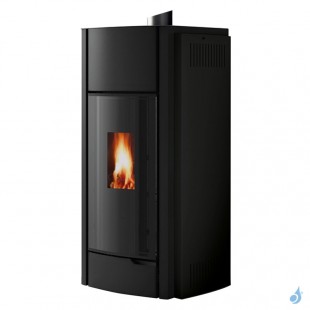 Poêle à granulés canalisable Palazzetti Ecofire Julie 12 US Pro 2 Puissance 12kW Sortie Coaxiale Supérieure