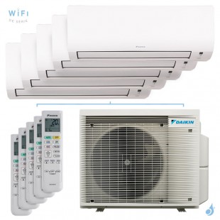 Penta split DAIKIN Comfora 5MXM90A9 FTXP-N 9kW tailles 20 + 20 + 20 + 25 + 25 FTXP20N + FTXP20N + FTXP20N + FTXP25N + FTXP25N