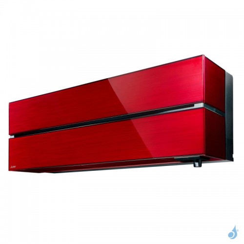 Penta split MSZ-LN Rouge MXZ-5F102VF2 10.2kW tailles 25 + 25 + 25 + 25 + 25 MSZ-LN25VG2R (x5) Mural Design de Luxe WiFi