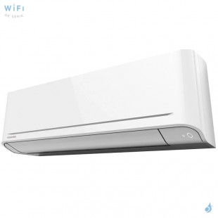 Climatiseur Mono split TOSHIBA Seiya Smart 1.5kW RAS-B05S4KVG-E + RAS-05E2AVG-E PAC Murale WiFi de série