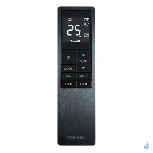 Climatisation bi split TOSHIBA Haori RAS-2M10G3AVG-E 3.3kW Tailles 25 + 25 Mural WiFi de série RAS-B10N4KVRG-E1 (x2)