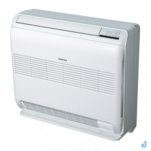 Climatiseur tri split Toshiba console RAS-3M18G3AVG-E 5.2kW Tailles 25 + 25 + 35 RAS-B10J2FVG-E (x2) + RAS-B13J2FVG-E