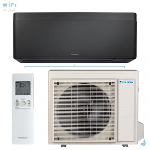 Climatisation mono split DAIKIN Stylish Noir 4.2kW FTXA42CB + RXA42B9 Mural FTXA-CB WiFi de série PAC air-air Inverter