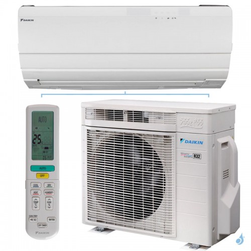 Climatisation mono split DAIKIN Ururu Sarara 2.5kW FTXZ25N + RXZ25N FTXZ-N Taille 2.5 Pompe à chaleur réversible et silencieuse