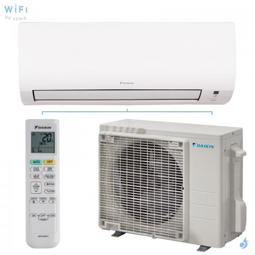 Climatiseur mono split DAIKIN Comfora 2.0kW FTXP20N9 + RXP20N9 Mural FTXP-N9 WiFi de série PAC air-air Inverter