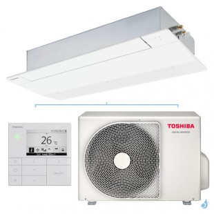 Climatisation Toshiba Cassette 1 voie Digital Inverter 2.5kW PAC air-air petit tertiaire RAV-HM301U1TP-E + RAV-GM302ATP-E