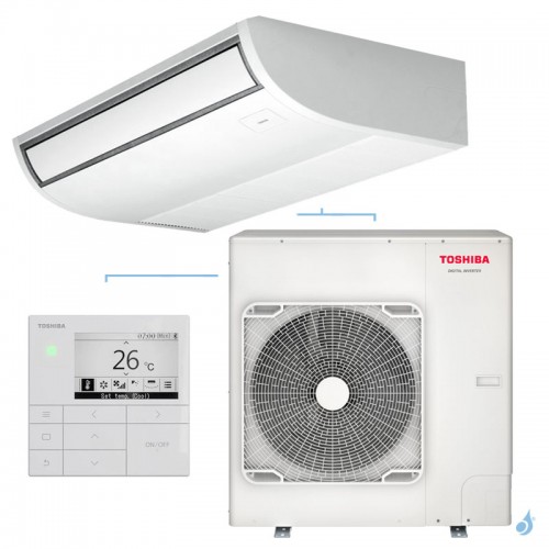 Climatiseur Toshiba plafonnier Digital Inverter 9.5kW PAC air-air petit tertiaire RAV-HM1101CTP-E + RAV-GM1101ATP-E