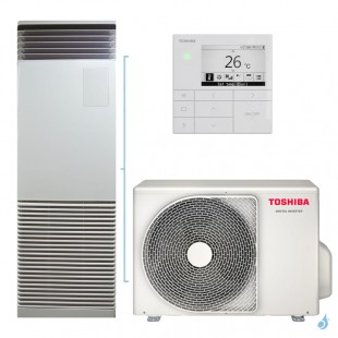 Climatiseur Armoire Digital Inverter 6.7kW PAC air-air Toshiba grand tertiaire RAV-HM801FT-E + RAV-GM801ATP-E