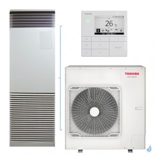 Climatiseur Armoire Digital Inverter 9.5kW PAC air-air Toshiba grand tertiaire RAV-HM1101FT-E + RAV-GM1101ATP-E