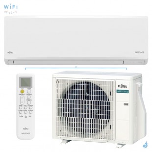 Climatisation mono split FUJITSU ASEH07KNCA + AOEH07KNCA 2.0kW WiFi de série Mural Compact Serie KN PAC air/air Inverter