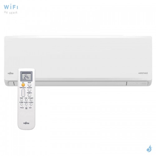 Climatiseur Fujitsu ASEH09KNCA puissance 2.5kW Mural compact WiFi de série Multi Split Inverter