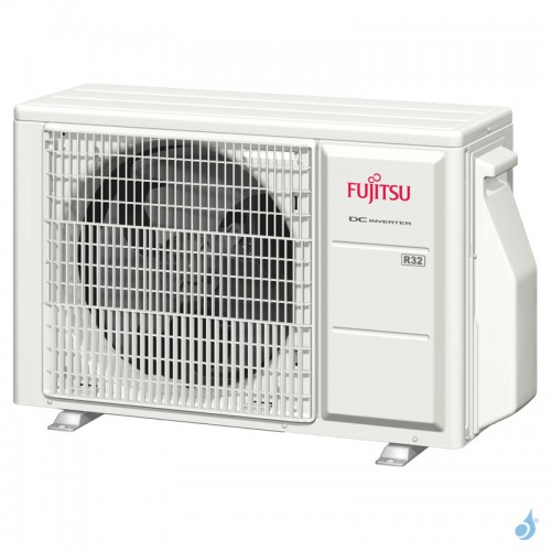 Climatisation bi split FUJITSU Mural KNCA AOYG14KBTA2 4kW tailles 20 + 20 Mural compact WiFi de série ASEH07KNCA + ASEH07KNCA