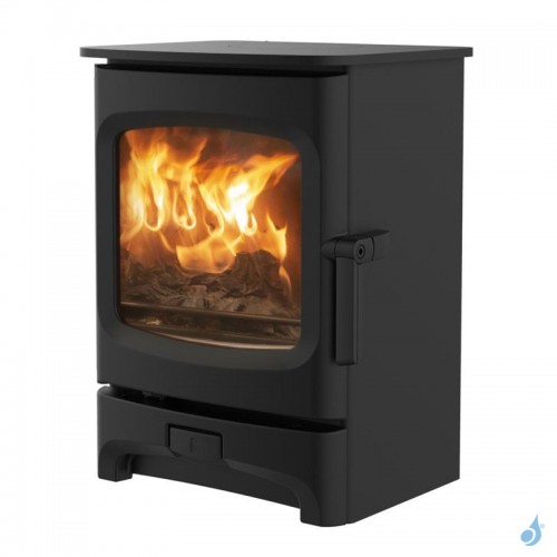 Poêle à bois Charnwood Aire 3 sur socle bas Puissance 3.7kW