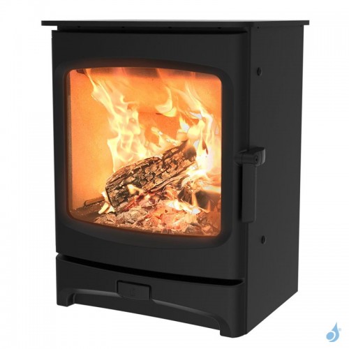 Poêle à bois Charnwood Aire 5 sur socle bas Puissance 5kW