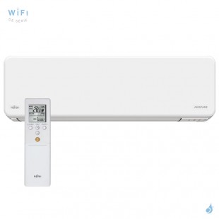 Climatiseur Fujitsu ASEH07KMCG 2.0kW Mural pour application Multi Split WiFi de série PAC air-air Inverter série KM