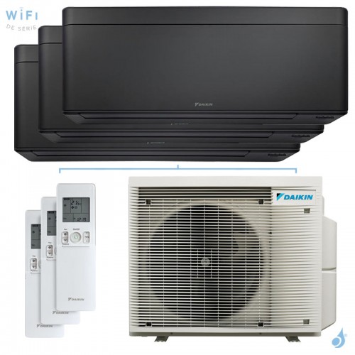 Climatiseur tri split DAIKIN Stylish 3MXM40A9 FTXA-CB 4kW tailles 15 + 15 + 15 Noir CTXA15CB + CTXA15CB + CTXA15CB