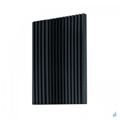 Plaque de protection murale KEMP Panisol Black Line Strié 800x1200x50 mm