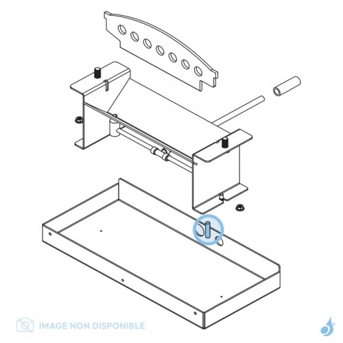 Cartouche chauffante 6*20 24v 40w pour poêle à hydrogène Flam'in