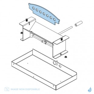 Catalyseur INOX 4845 pour poêle à hydrogène Flam'in