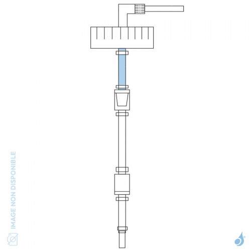 Tuyau silicone 90mm pour poêle à hydrogène Flam'in