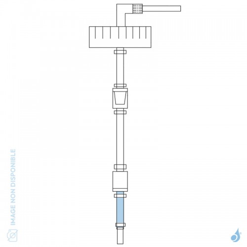 Tuyau silicone 100mm pour poêle à hydrogène Flam'in