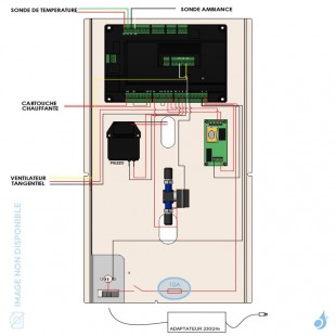 Fusible 10A pour poêle à hydrogène Flam'in